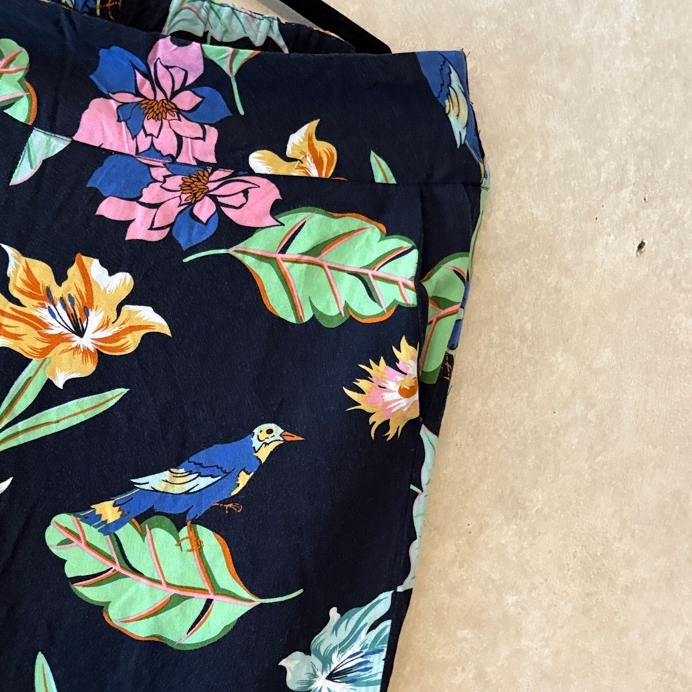 Floral Wide-Leg Pants - Picture 4 of 9